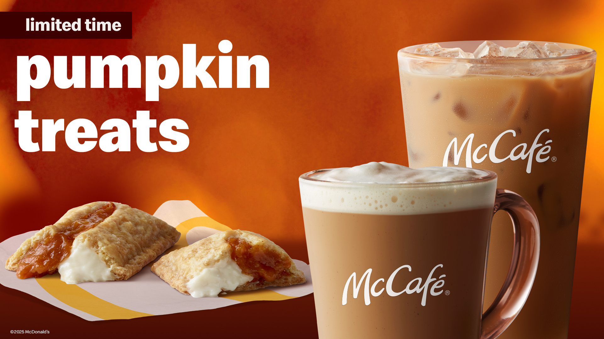 Spicy McMuffin® breakfast sandwiches