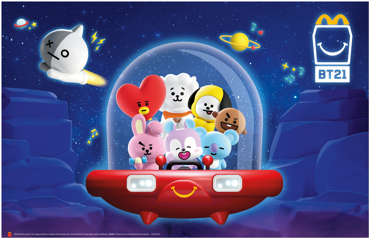 The Super Mario ™ Galaxy Movie Happy Meal
