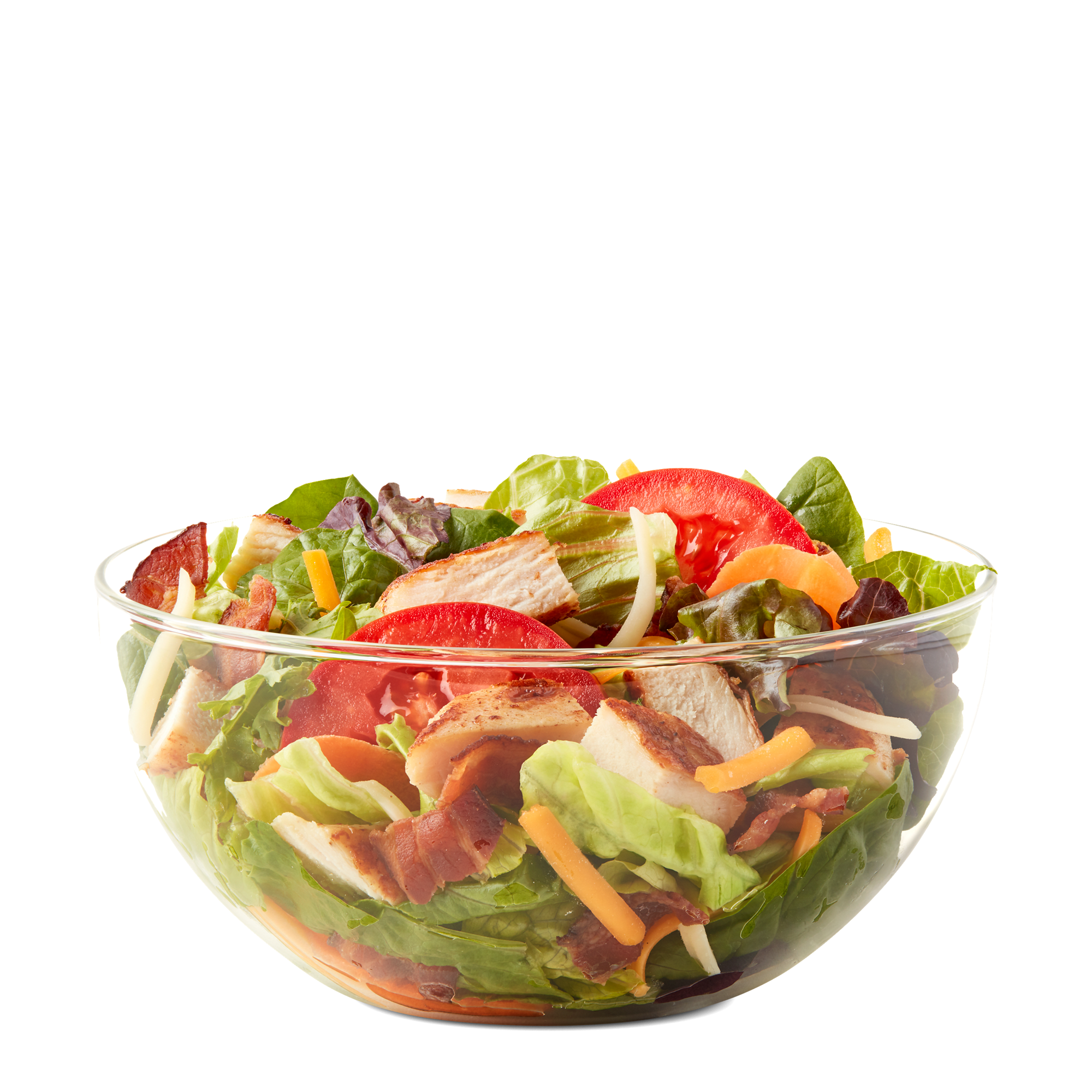 Bacon Ranch Salad with Grilled Chicken