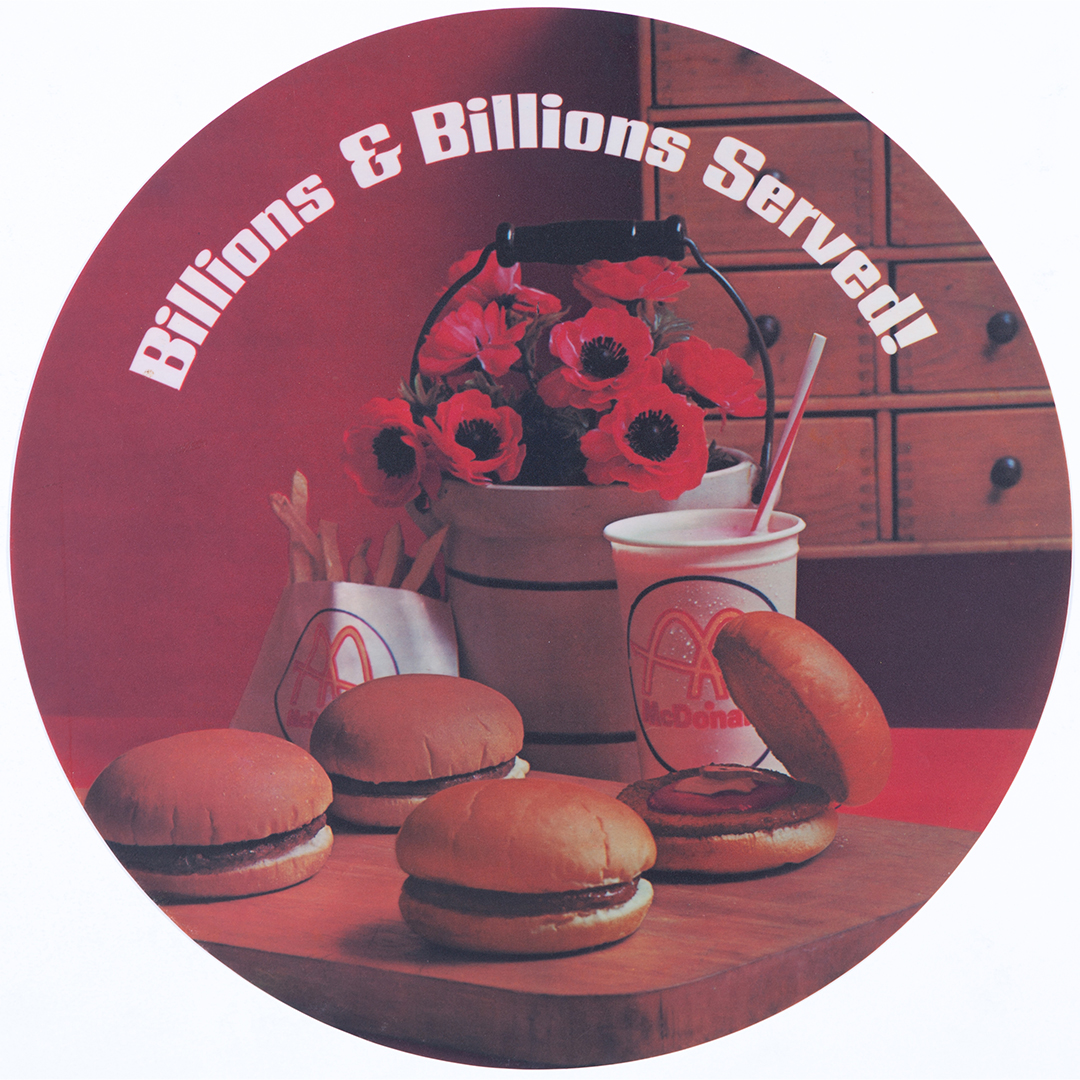 Billions & Billions Served image with Cheeseburgers