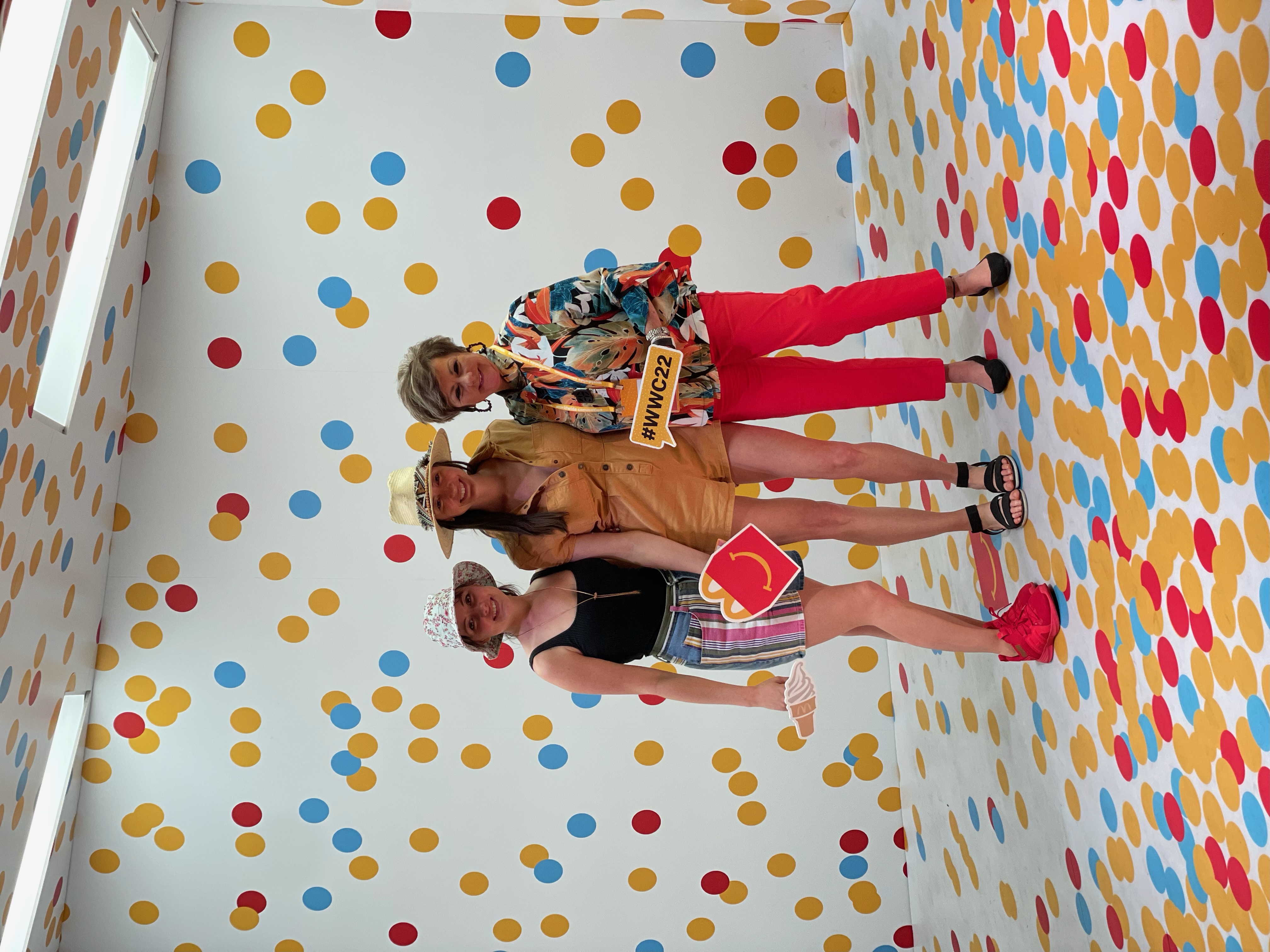 Joan and her daughters 