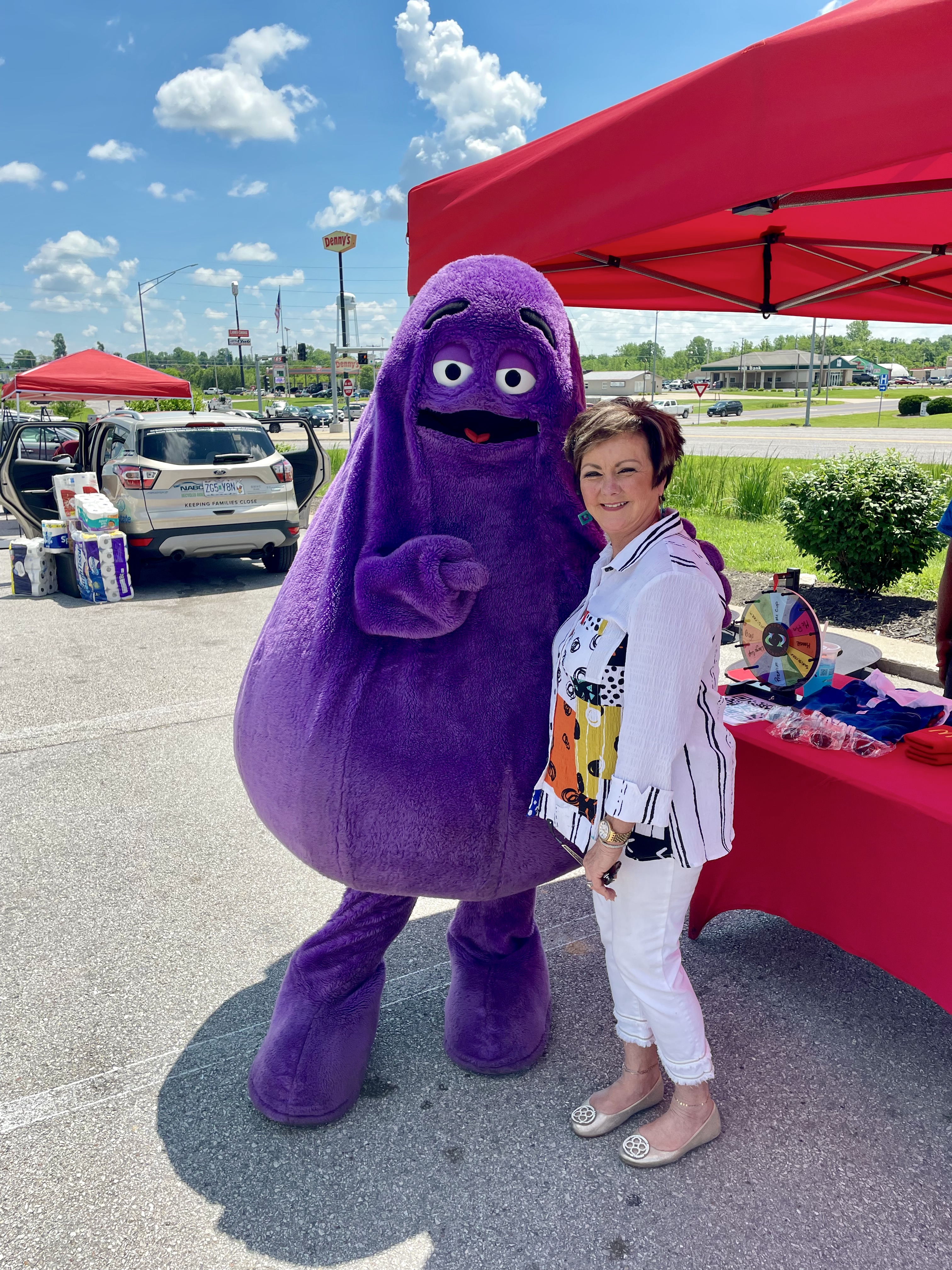 Joan and Grimace 