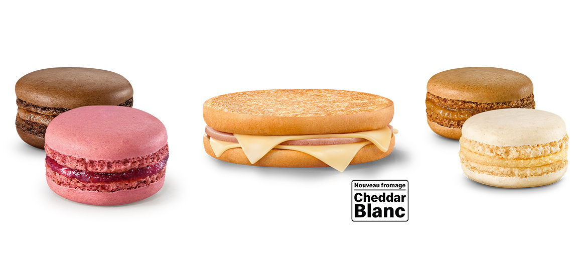 McDonald’s Croque McDo and McCafé Macarons 