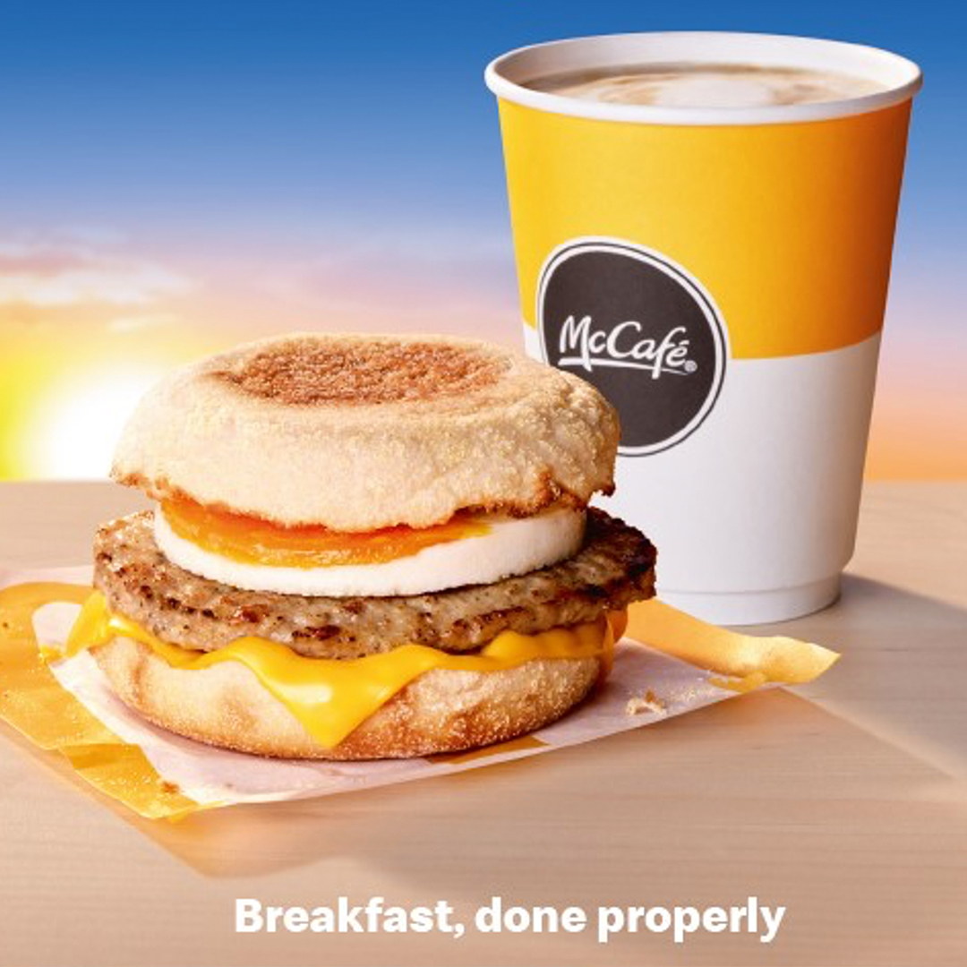 Egg McMuffin and Coffee