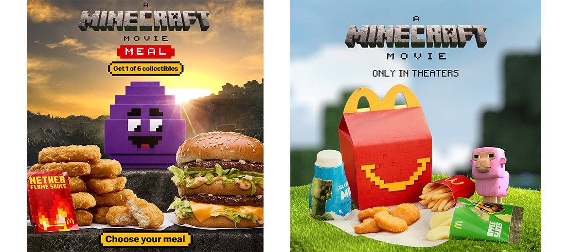 Minecraft Happy Meal 