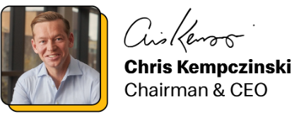 Picture of Chris K and his signature