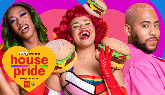 House of Pride, hosted by McDonald’s, featuring Mila Jam, Madison Rose and Julian King 